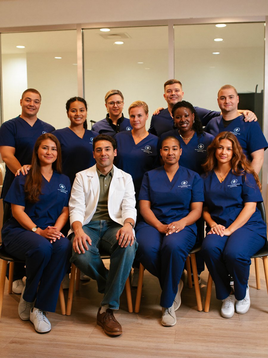 The clinical team behind the foundation's outreach program